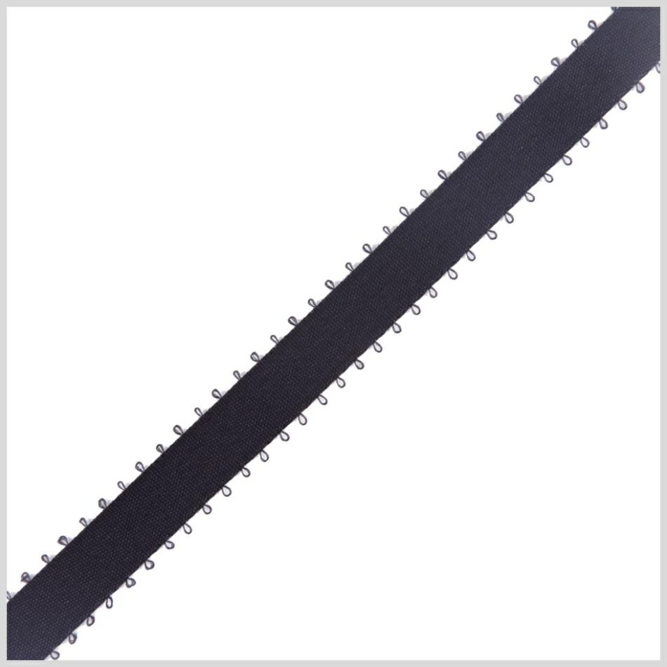 Double Face Satin | 3/8" Black Double Face Feather Edge Satin Ribbon Double Face Satin Black