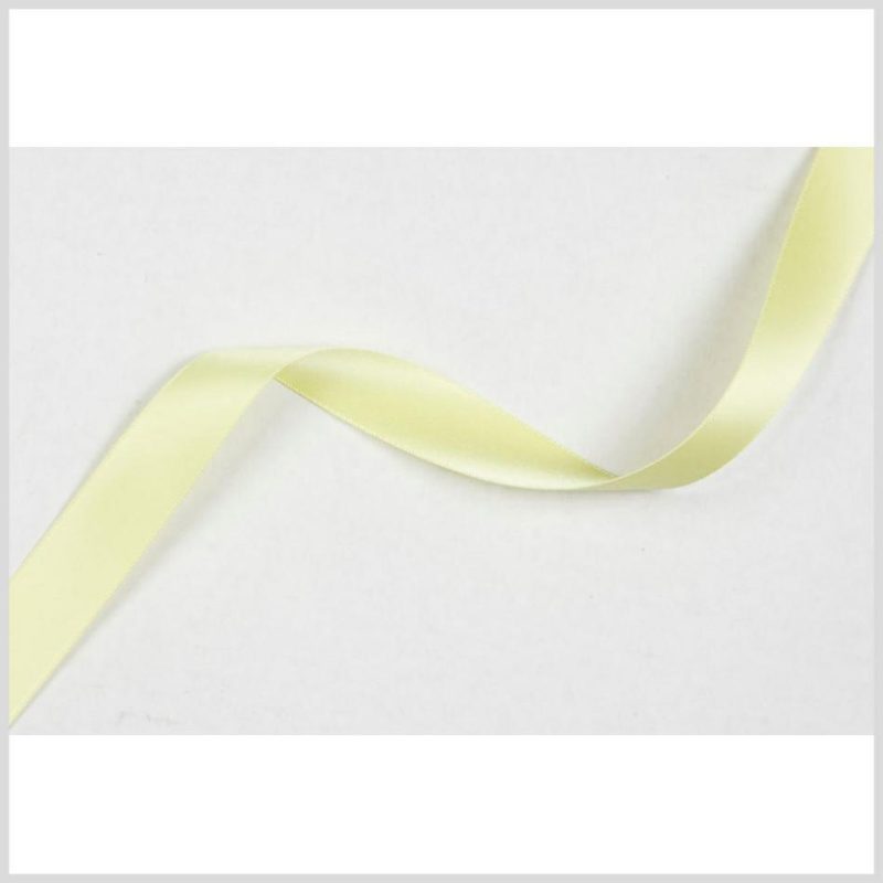 Double Face Satin | Yellow Double Face Satin Ribbon Double Face Satin Double Face Satin