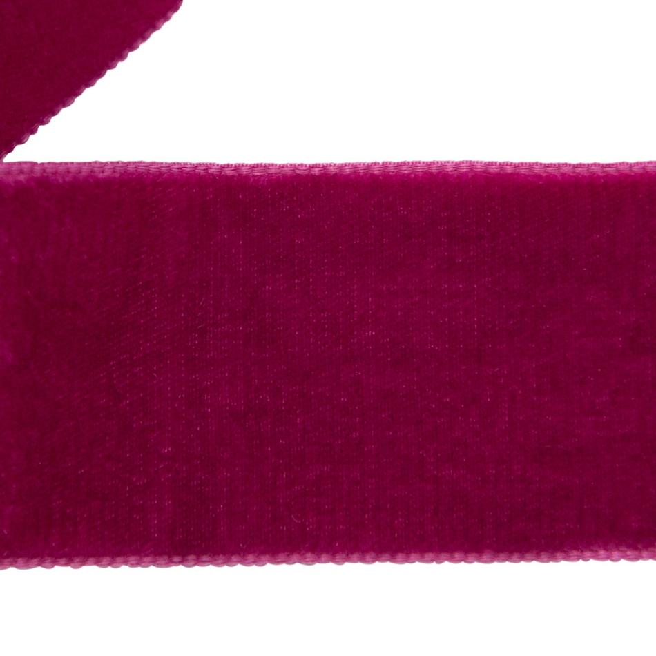 Double Face Velvet | Hot Pink Double Face Velvet Ribbon – 1.5" Double Face Velvet Double Face Velvet