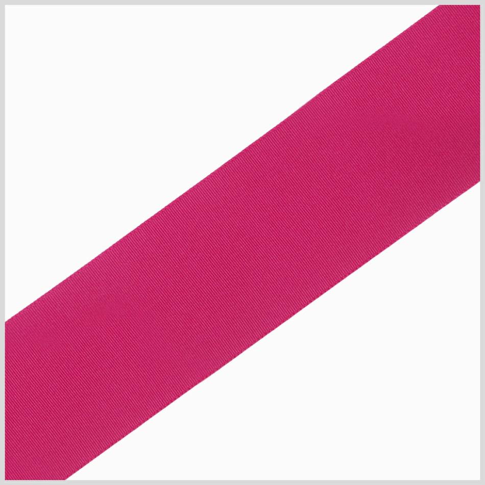 Grosgrain | 1/4" Azalea Solid Grosgrain Ribbon Grosgrain Azalea