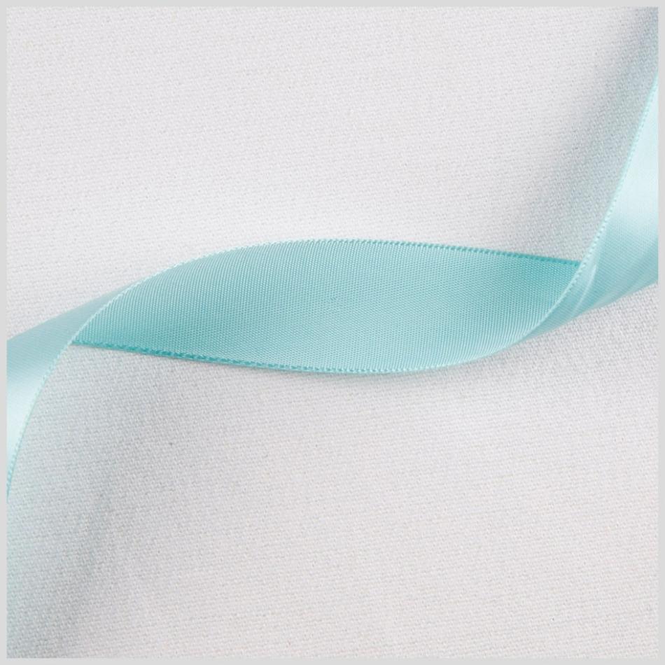 Satin | 7/8" Aquamarine Single Face Satin Ribbon Ribbons Aquamarine