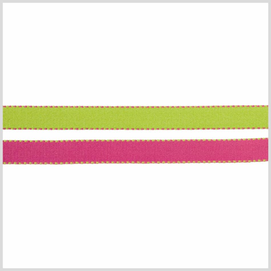 Reversible | Hot Pink/Green Reversible Ribbon Reversible Hot Pink,Green