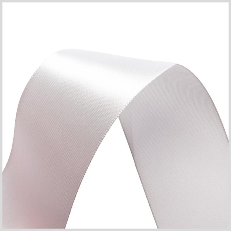 Satin | 1.5" Millennium Silver Single Face Satin Ribbon Ribbons Millennium Silver