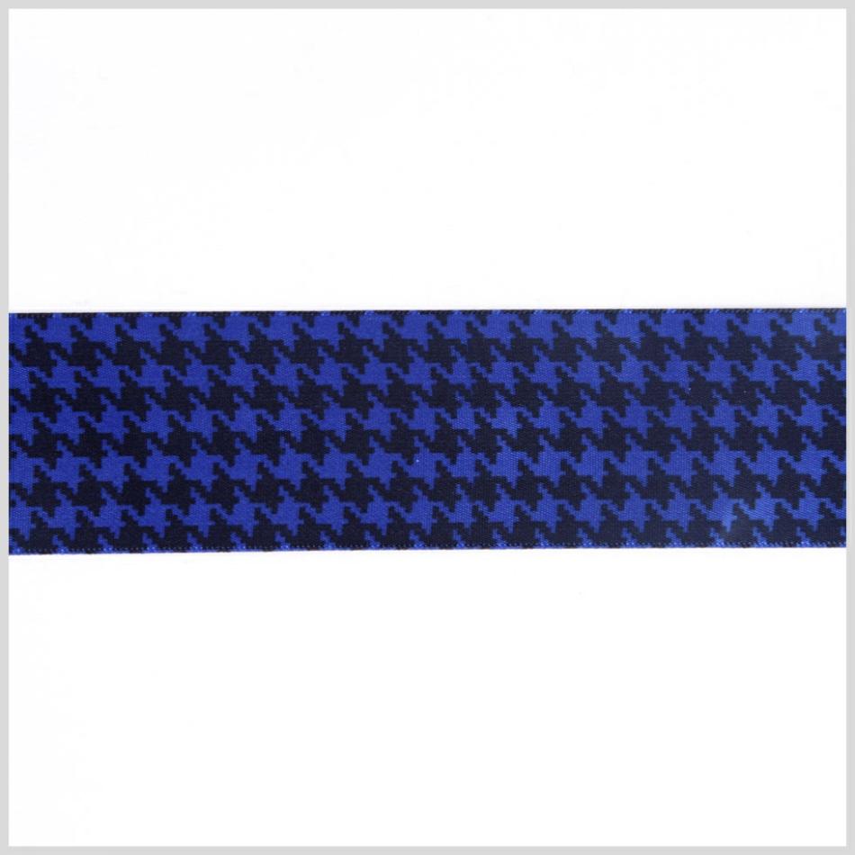 Satin | 1.5" Royal Printed Satin Ribbon Ribbons Royal