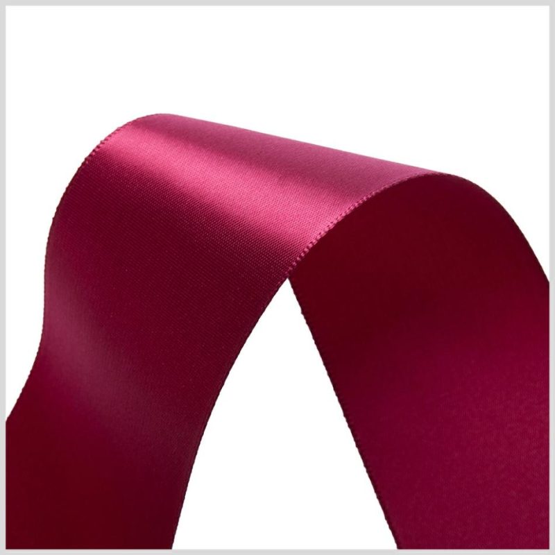 Satin | 1.5" Wine Single Face Satin Ribbon Ribbons Satin