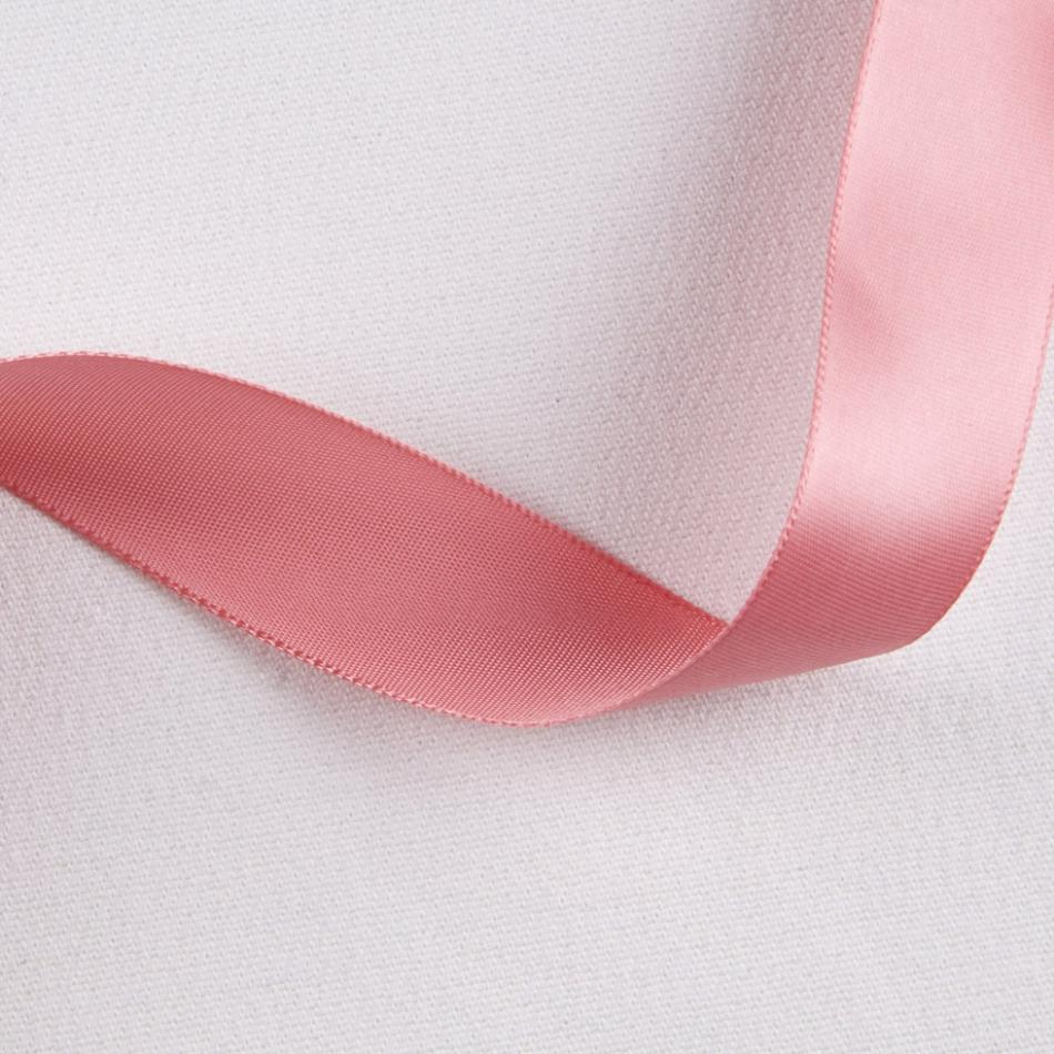 Satin | 1/2" Dusty Rose Single Face Satin Ribbon