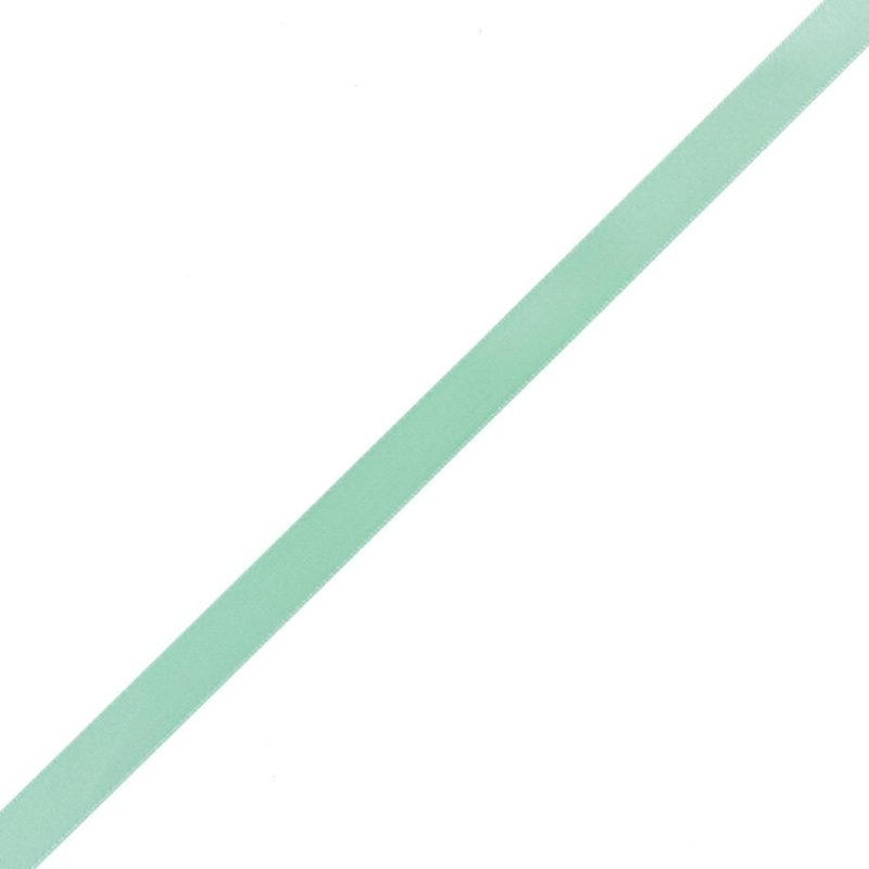 Satin | 1/2" Mint Single Face Satin Ribbon Ribbons Mint