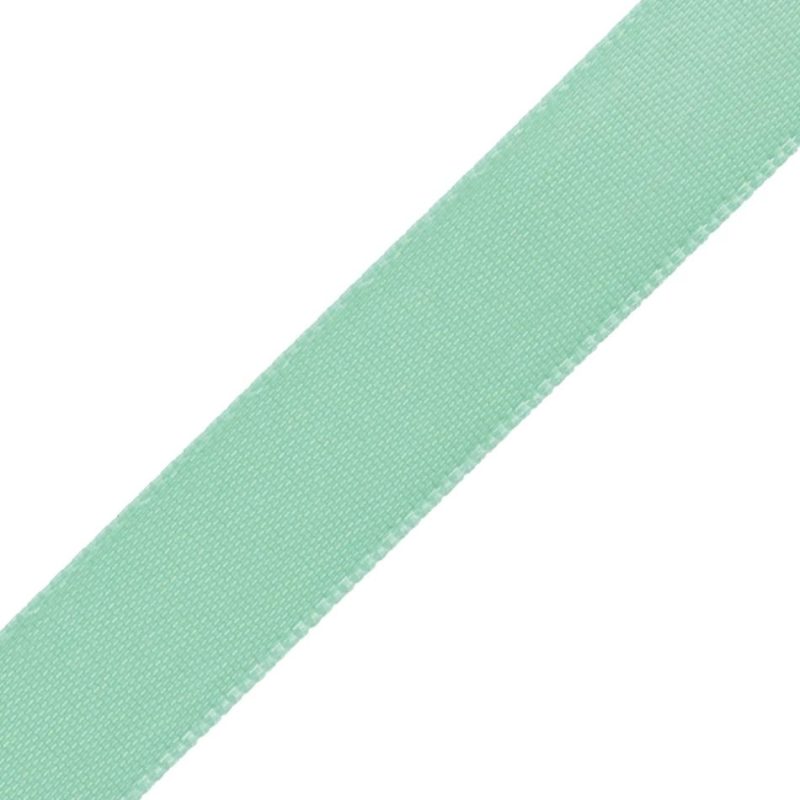 Satin | 1/2" Mint Single Face Satin Ribbon Ribbons Mint