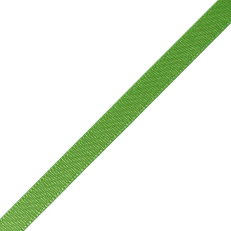 Satin | 1/4" Apple Green Single Face Satin Ribbon Ribbons Apple Green