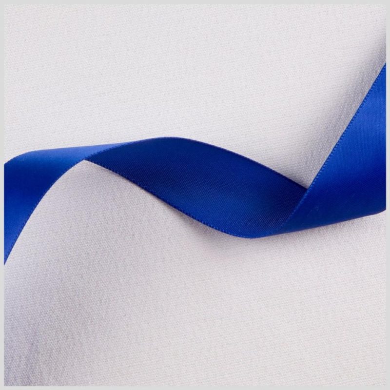 Satin | 7/8" Royal Single Face Satin Ribbon Ribbons Royal