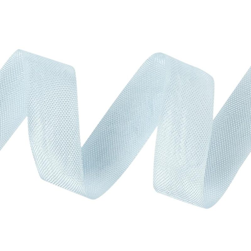 Woven | Baby Blue Woven Edge Rayon Seam Binding – 0.6" Ribbons Woven